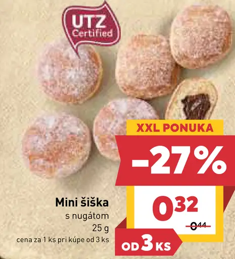 Mini šiška s nugátom