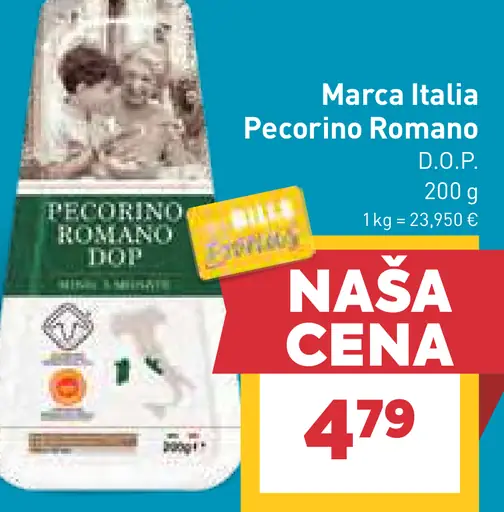 Marca Italia Pecorino Romano D.O.P.