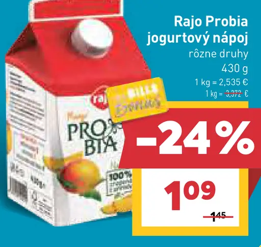 Rajo jogurtový nápoj
