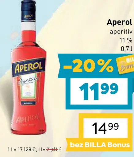 Aperol aperitív