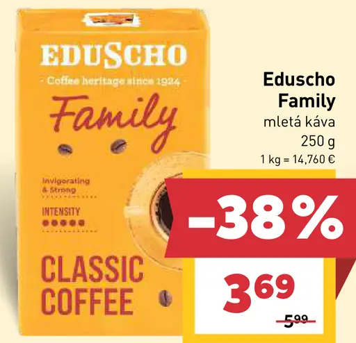Eduscho Family mletá káva
