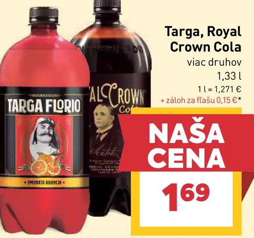 Targa Cola, viac druhov