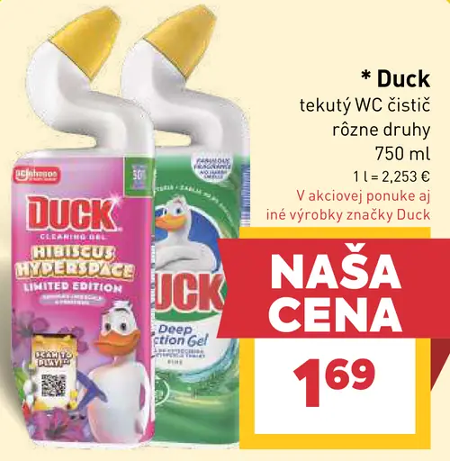 Duck WC čistič