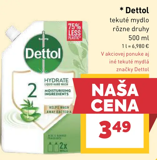 Dettol tekuté mydlo