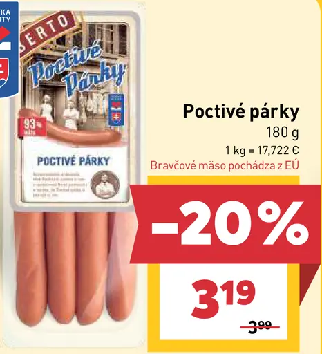 Poctivé párky