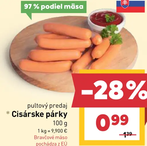 Cisárske párky