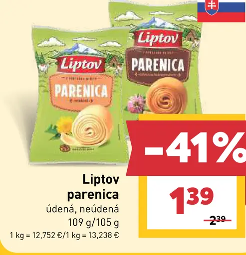Liptov parenica údená a neúdená