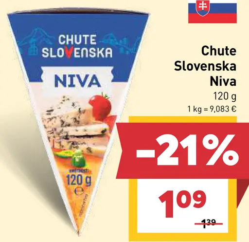 Chute Slovenska niva
