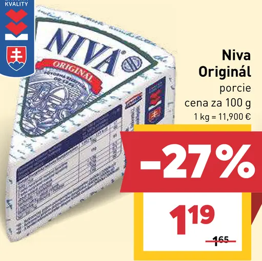 Niva Originál porcie
