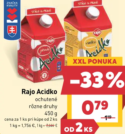 Rajo Acidko ochutené