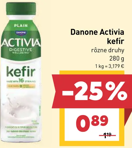 Danone Activia kefír