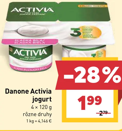 Danone Activia jogurt