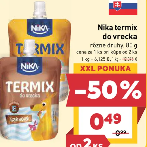 Nika termix do vrecka