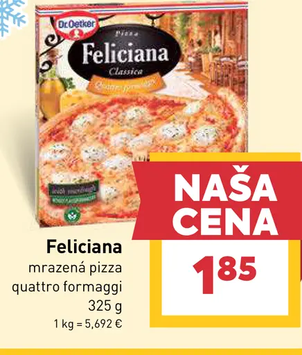 Dr. Oetker Feliciana quattro formaggi