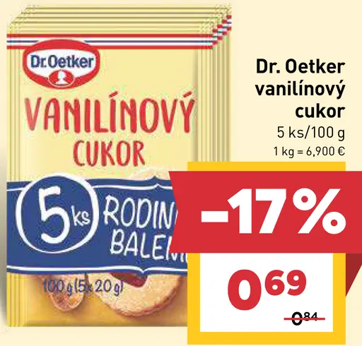 Dr. Oetker Vanilínový cukor