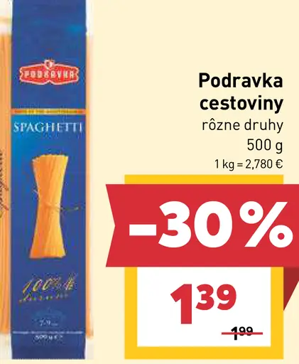Podravka špagety