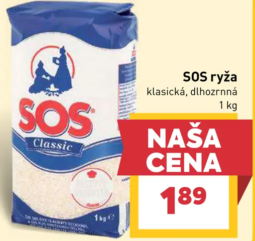 SOS ryža Classic
