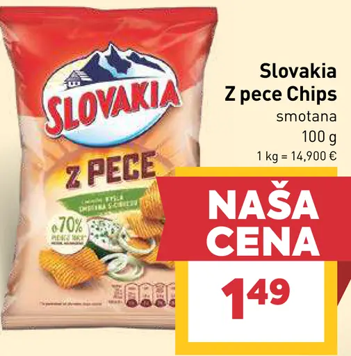 Slovakia Chips smotana
