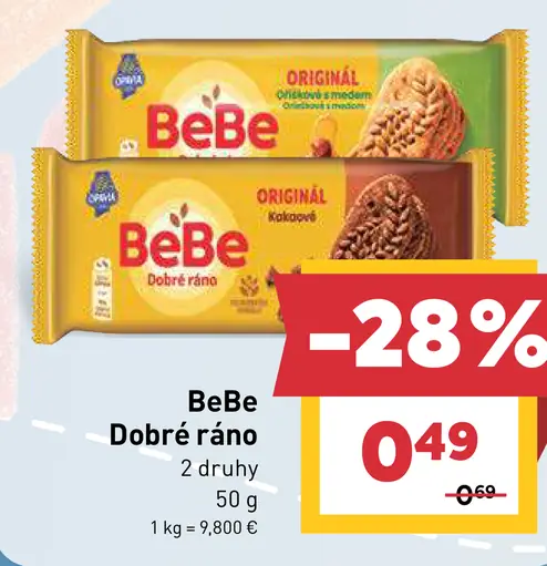 BeBe Dobré ráno sušienky