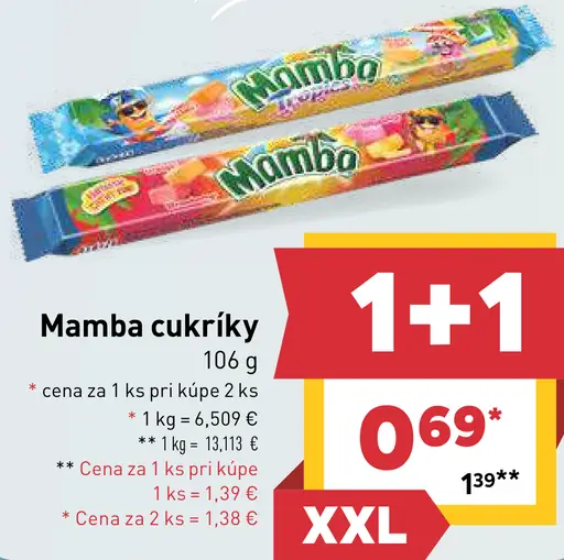 Mamba cukríky