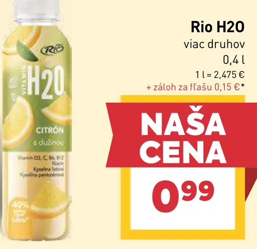Rio H2O – viac druhov
