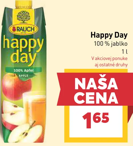 Happy Day 100 % jablko