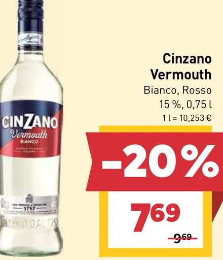 Cinzano Vermouth Bianco