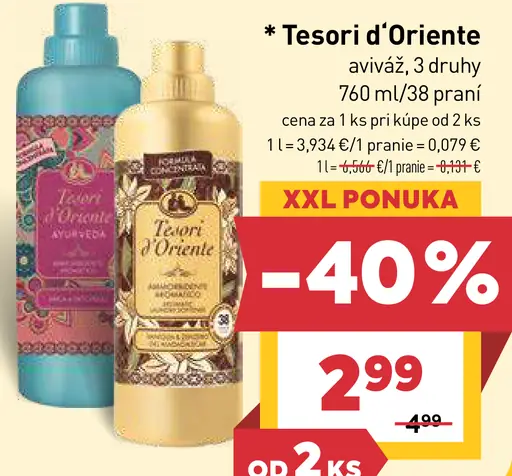 Tesori d'Oriente aviváž