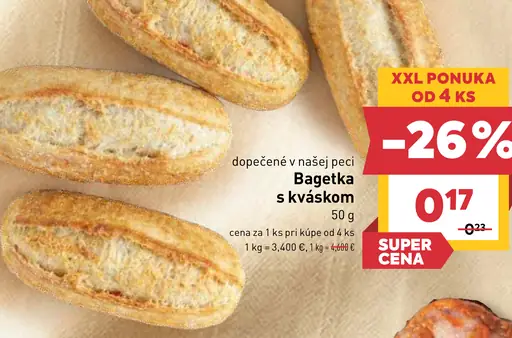 Bagetka s kváskom