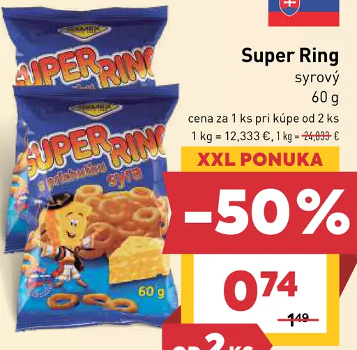 Super Ring syrový