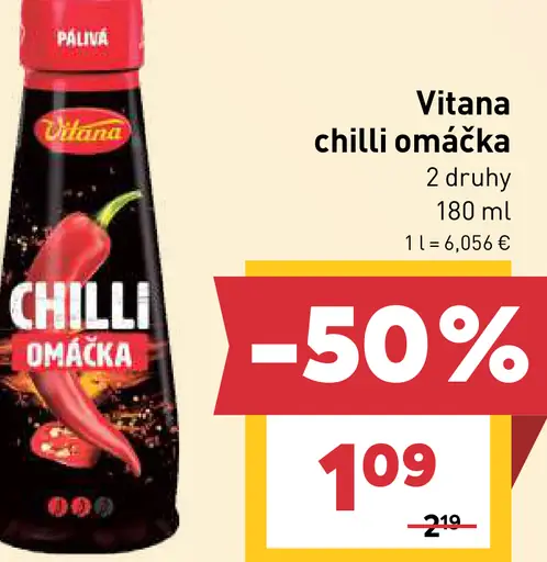 Vitana Chilli omáčka