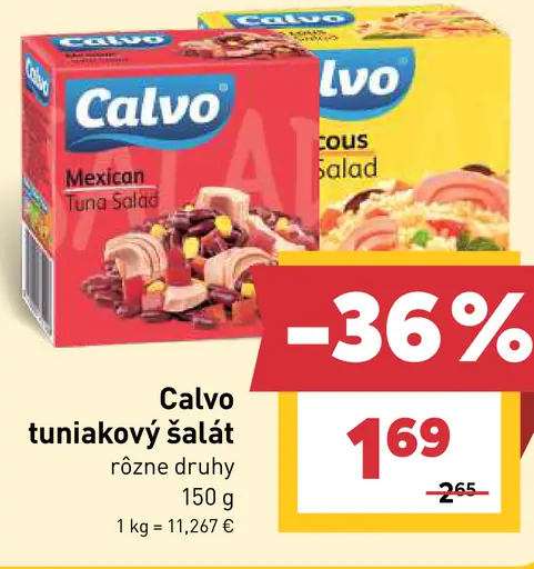 Calvo Tuniakový šalát