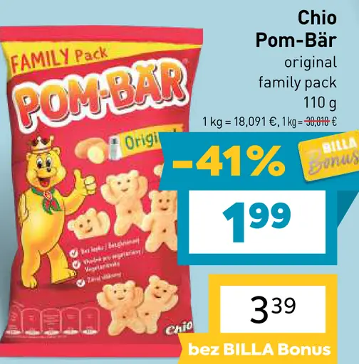Chio Pom-Bär original family pack