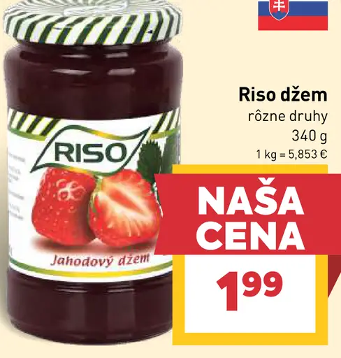 Riso džem jahodový