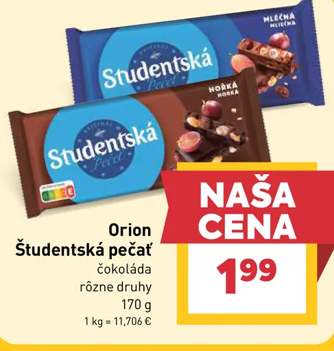 ORION ŠTUDENTSKÁ PEČAŤ