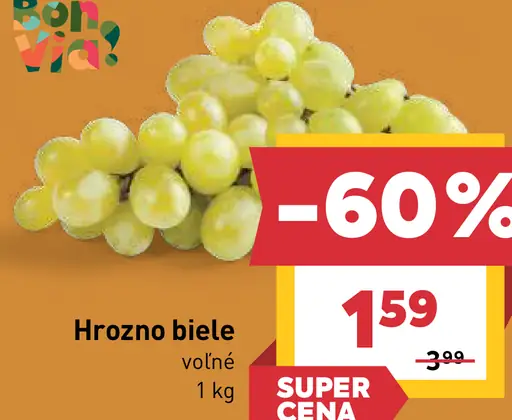Hrozno biele