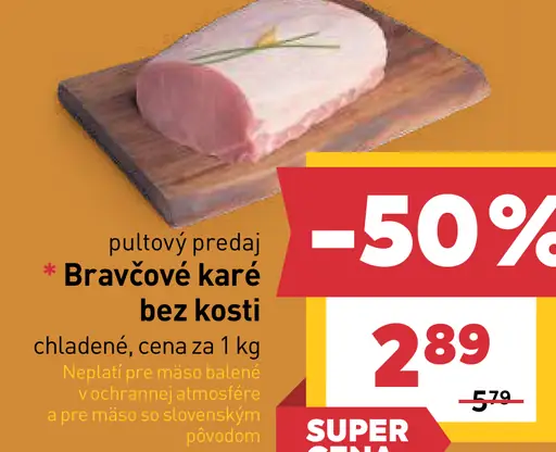 Bravčové stehno bez kosti