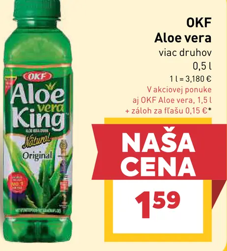 OKF Aloe vera King, viac druhov