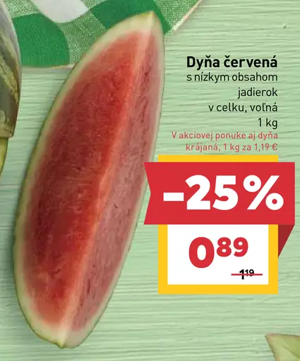 Dyňa červená