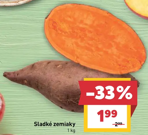 Bataty sladké zemiaky
