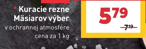 Kuracie rezne Mäsiarov výber