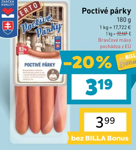 Poctivé párky