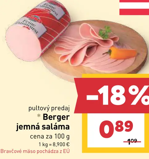 Berger Jemná saláma