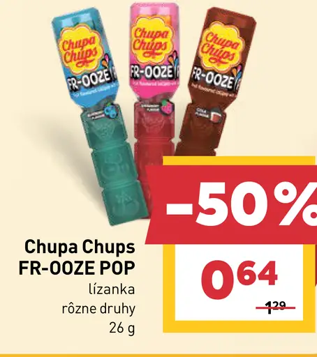 Chupa Chups FR-OOZE POP lízanka