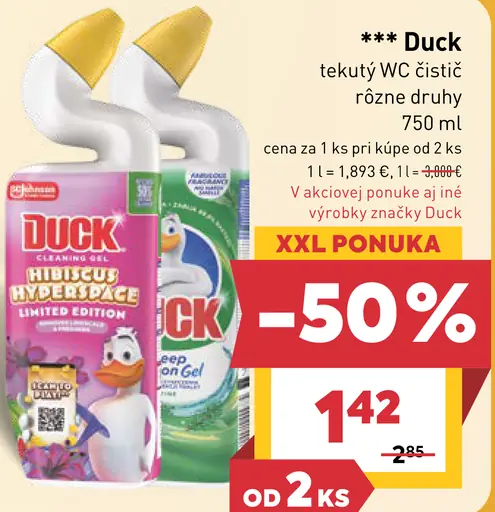 Duck WC čistič
