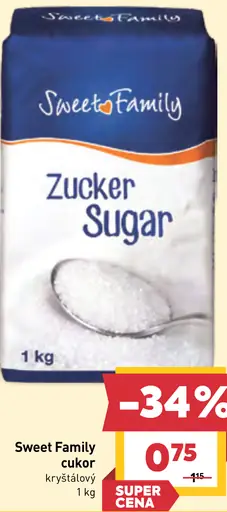 Sweet Family Kryštálový cukor
