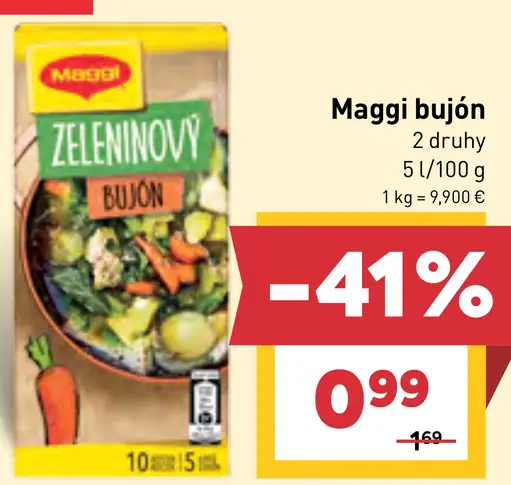 Maggi bujón, 2 druhy