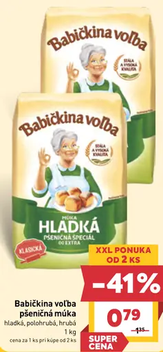 Babičkina voľba pšeničná múka hladká