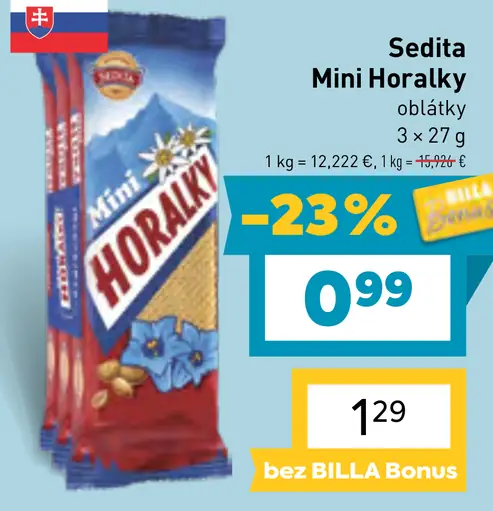 Sedita Mini Horalky oblátky