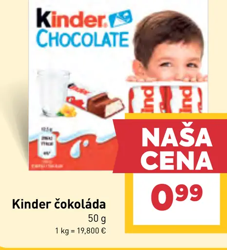 Kinder čokoláda